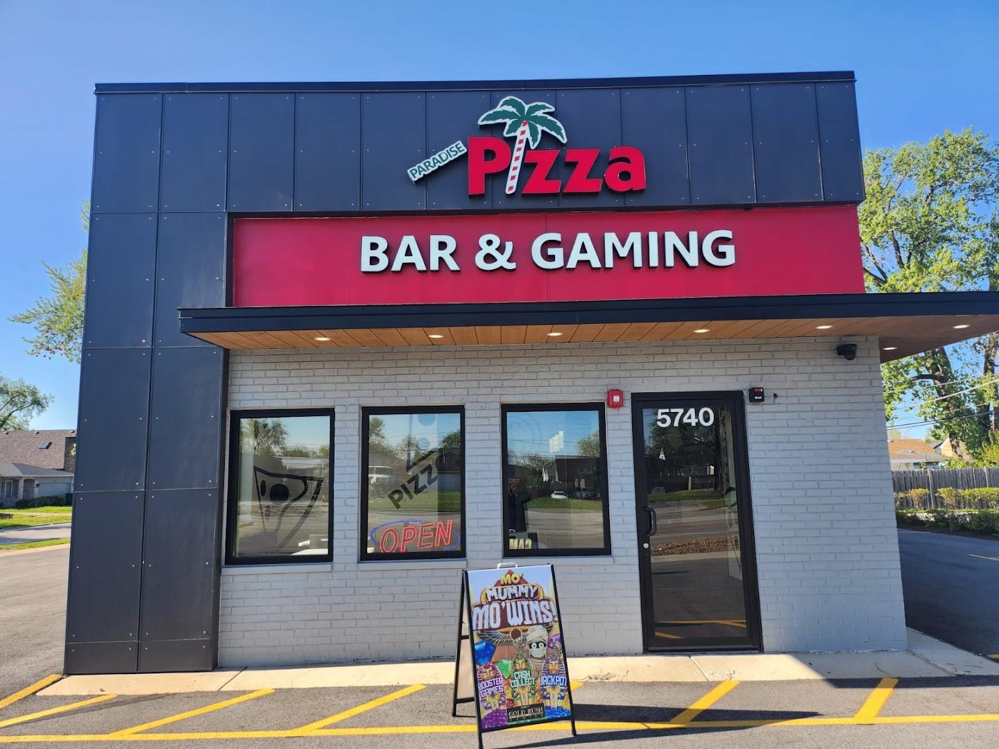 PARADISE PIZZA Menu
